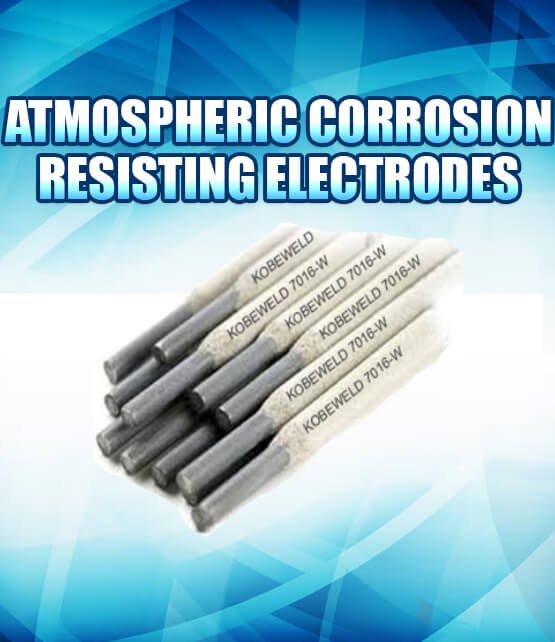 ATMOSPHERIC CORROSION RESISTING ELECTRODES