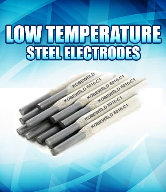 LOW TEMPERATURE STEEL ELECTRODES
