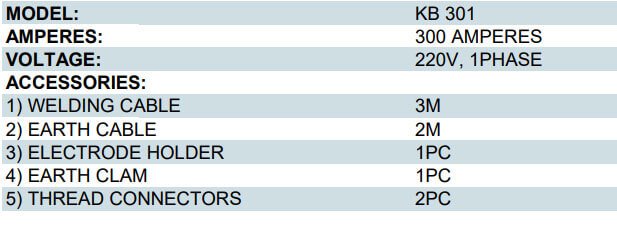 WELDING-MACHINE-WATER-PROOF(KB-301)-DESC10